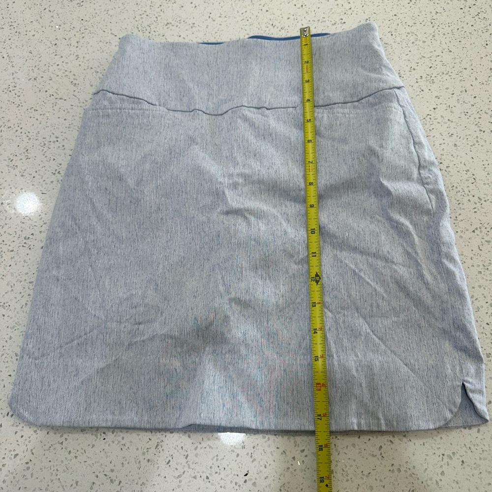 Elegant Light Gray Women's Mini Skirt